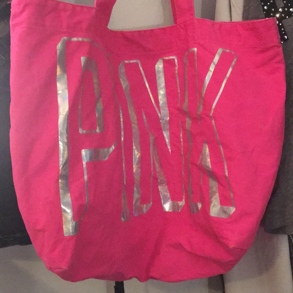 Pink large tote - Picture 2 of 4